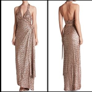 Dress the population Giselle wrap dress